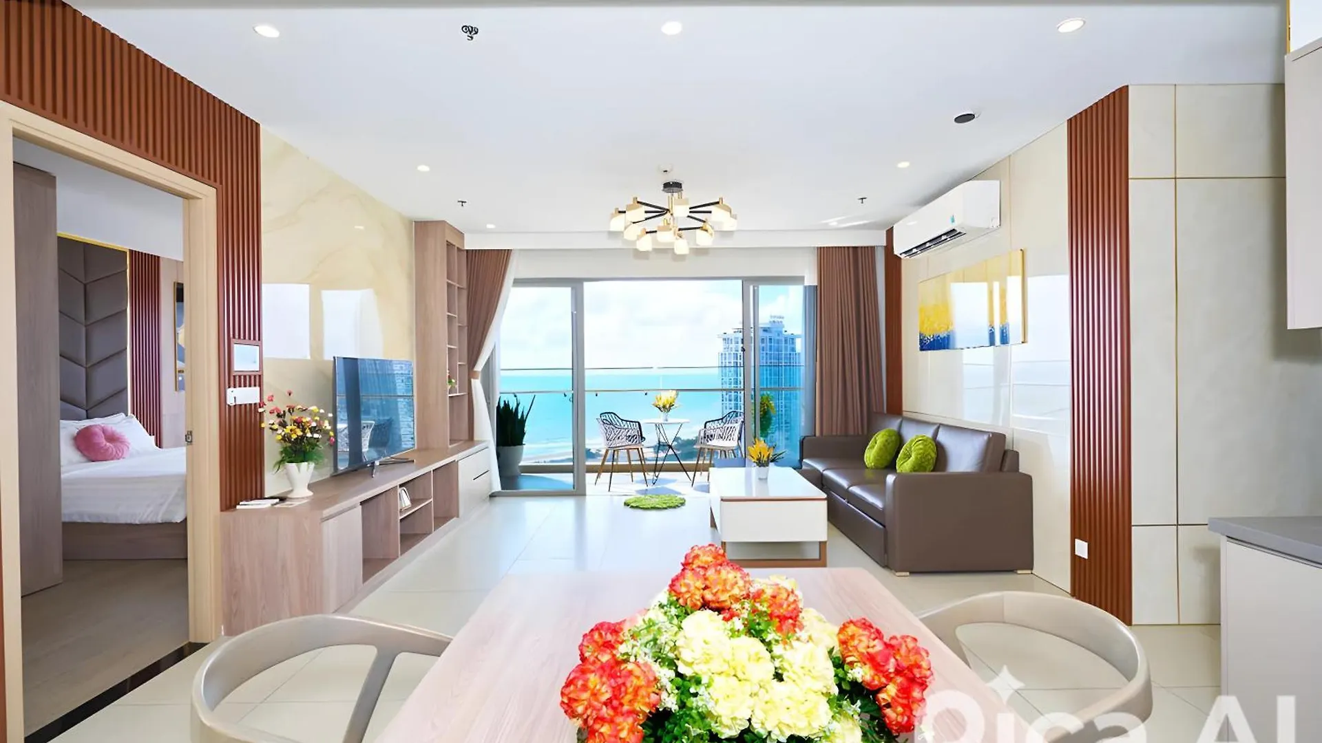 Apartment T-Plantino - Can Ho Codotel The Song 5 Sao - Free Swimmingpool, Gym, Sauna Vung Tau